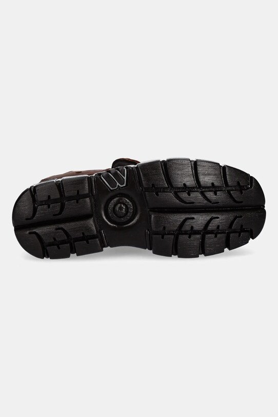 New Rock bőr sportcipő METALLIC M.120N.C56 barna