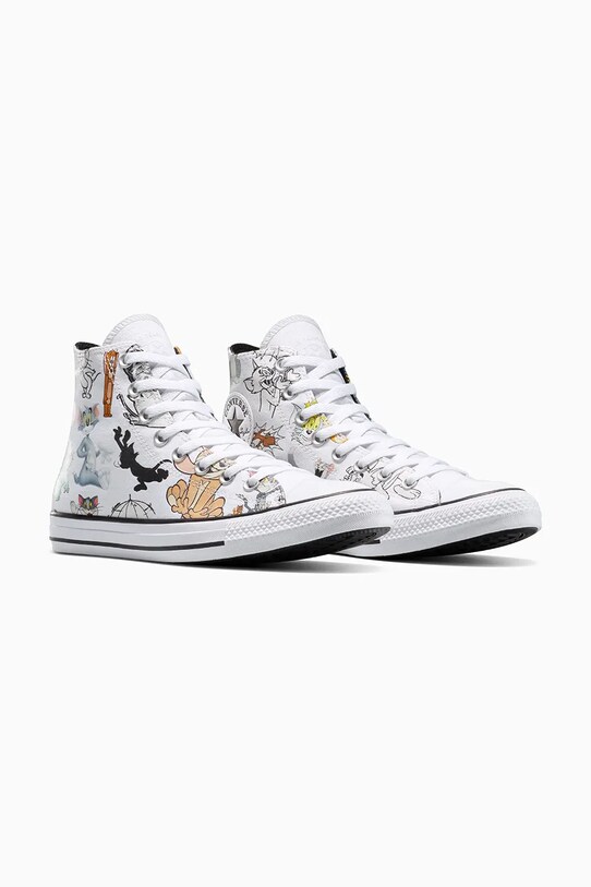 Converse trampki Converse x Tom and Jerry Chuck Taylor All Star A15112C biały SS25