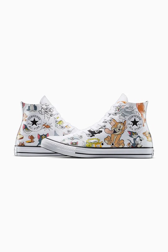 Converse trampki Converse x Tom and Jerry Chuck Taylor All Star biały A15112C