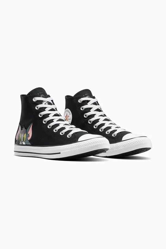 Converse teniși Converse x Tom and Jerry Chuck Taylor All Star A15113C negru SS25