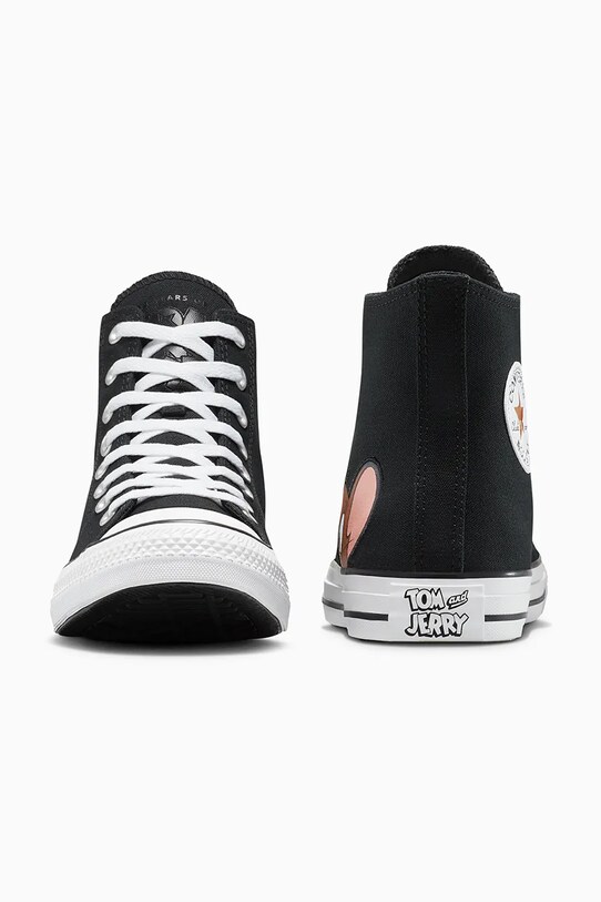Încălțăminte Converse teniși Converse x Tom and Jerry Chuck Taylor All Star A15113C negru