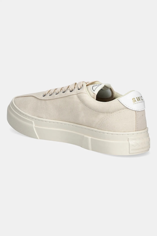 Încălțăminte Stepney Workers Club tenisi DELLOW 02 CUP CANVAS YA21102 bej