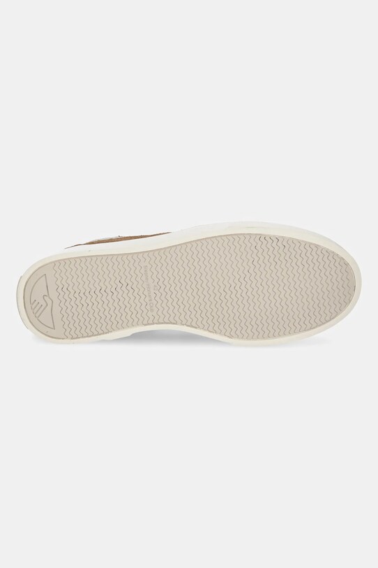 Stepney Workers Club sneakers din piele intoarsă PEARL S-STRIKE GEO-MERGED YA24200 maro