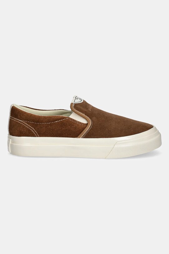 Πάνινα παπούτσια Stepney Workers Club LISTER RAW SUEDE YA03204 καφέ SS25