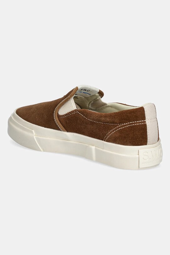 Παπούτσια Πάνινα παπούτσια Stepney Workers Club LISTER RAW SUEDE YA03204 καφέ