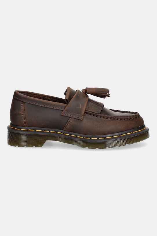 Dr. Martens mocassini in pelle Adrian Tassel Loafer DM30917201 marrone SS25