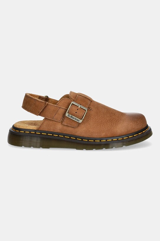 Босоніжки з нубуку Dr. Martens Jorge II Mule DM31568200 бежевий SS25