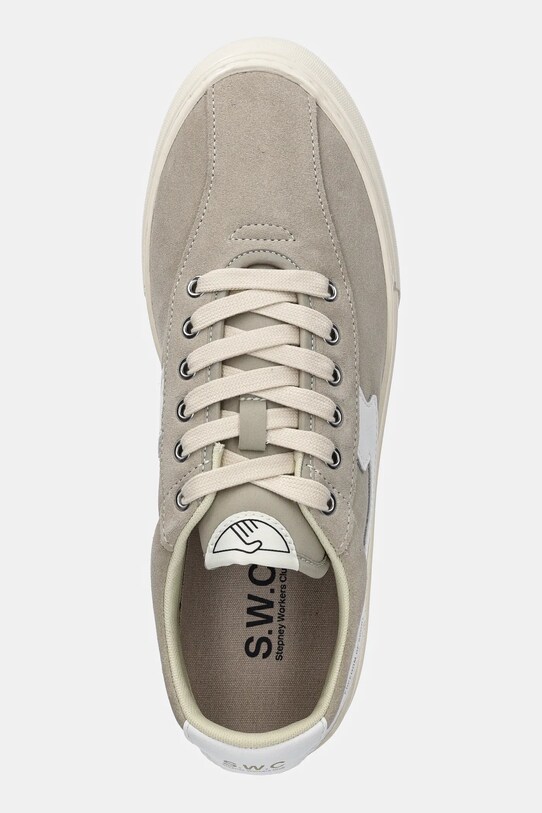 Stepney Workers Club sneakersy zamszowe Dellow S-Strike Cup Suede szary YA25535