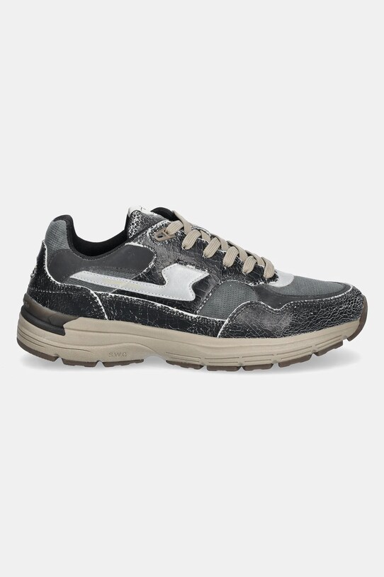 Stepney Workers Club sneakersy Amiel S-Strike Geo-Merged YP03010 szary SS25