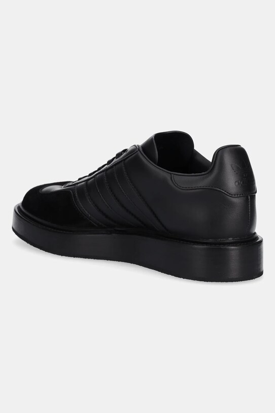 Shoes adidas Originals leather sneakers Gazelle Indoor Made IH8642 black