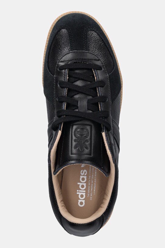 Кожаные кроссовки adidas Originals Bw Army Lux чёрный JH7835