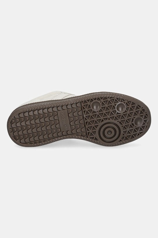 Замшеві кросівки adidas Originals Samba XLG JI3186 бежевий