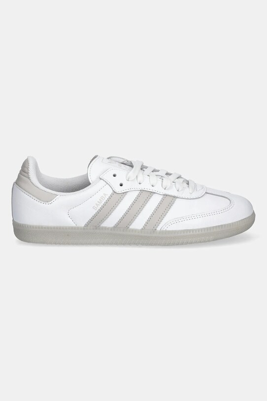 adidas Originals sneakers din piele Samba OG JI3206 alb SS25