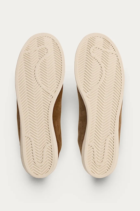 Замшеві кросівки adidas Originals x Wales Bonner Superstar Hi JR0217 барвистий