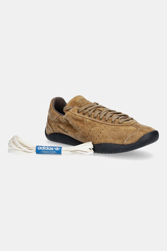 Велурени маратонки adidas Originals x Wales Bonner Lo Pro Suede JR0268 кафяв