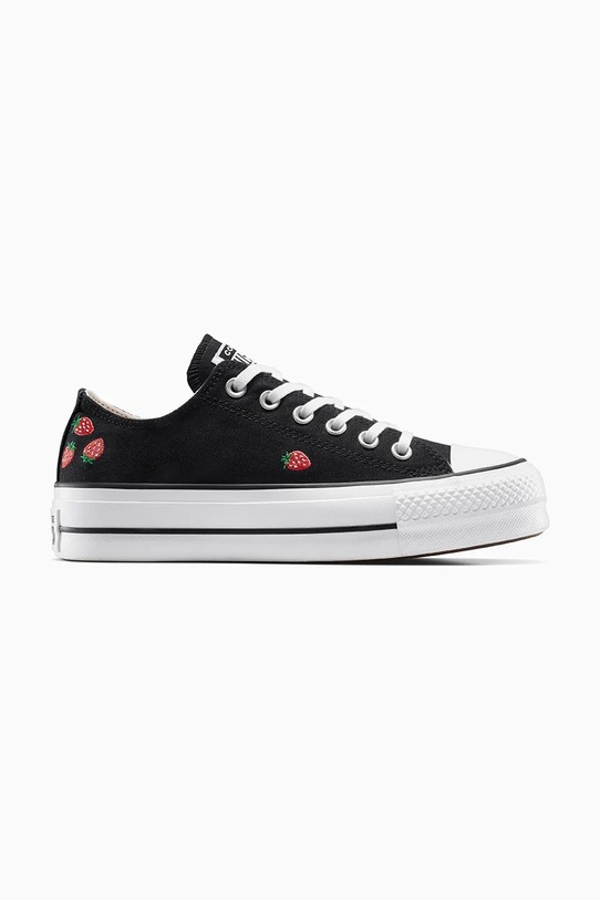 Ниски кецове Converse Chuck Taylor All Star Lift платформа черен A14935C