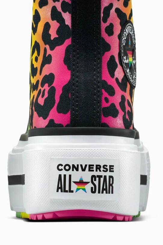 Converse sportcipő Chuck Taylor All Star Lift Double Stack Pride többszínű A15782C