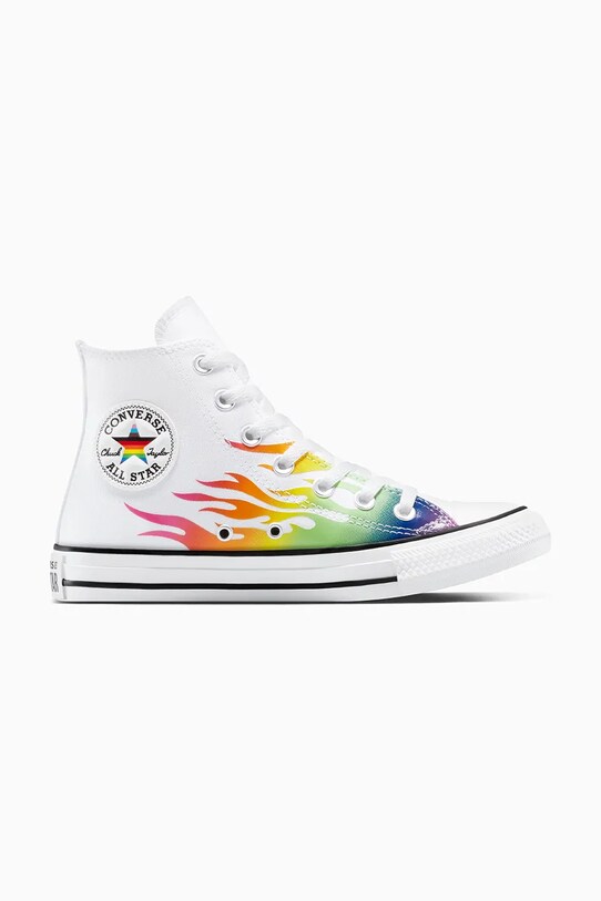 Converse trampki Chuck Taylor All Star Pride płaska biały A15780C