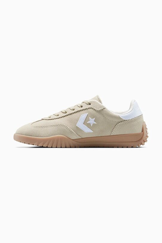 Converse sneakers din piele întoarsă Run Star Trainer A15087C verde
