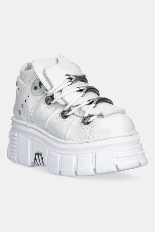 New Rock sneakersy skórzane Napa Blanca, Tower Blanco E14 + Lateral