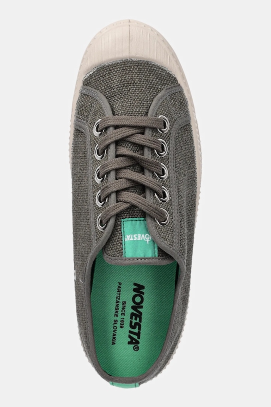 Πάνινα παπούτσια Novesta Star Master Hemp πράσινο N472009.KAK26Y123