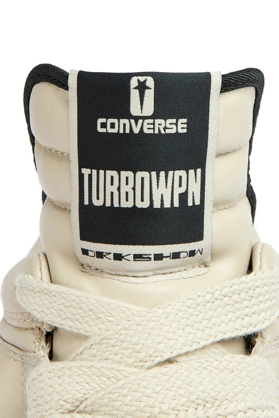 Rick Owens DRKSHDW leather sneakers x Converse TURBOWPN OX DC01EX062.A12R0