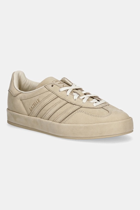 adidas Originals scarpe da ginnastica in nubuck Gazelle Indoor Lux nubuk beige JR8832