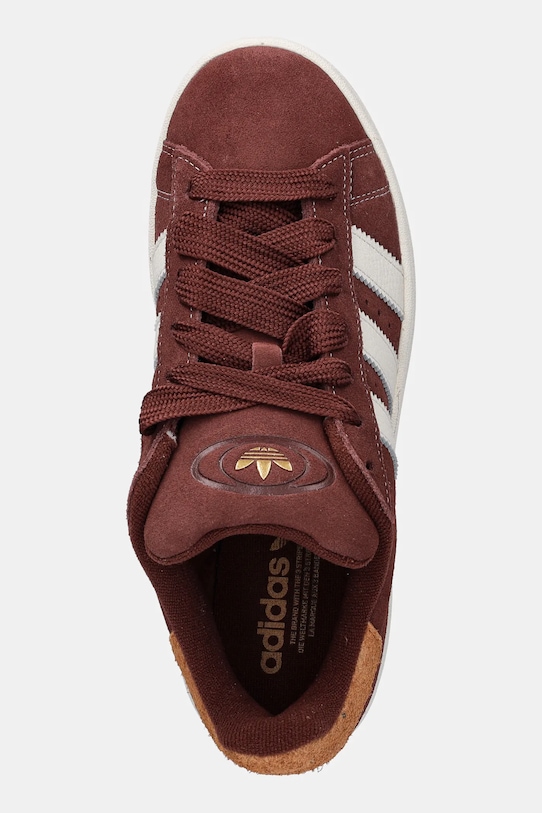 adidas Originals sneakersy skórzane Campus 00S brązowy JS3785