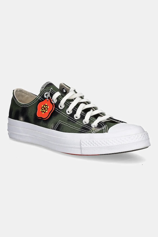Converse x Kenzo plimsolls flat green FF58SN910F85.51