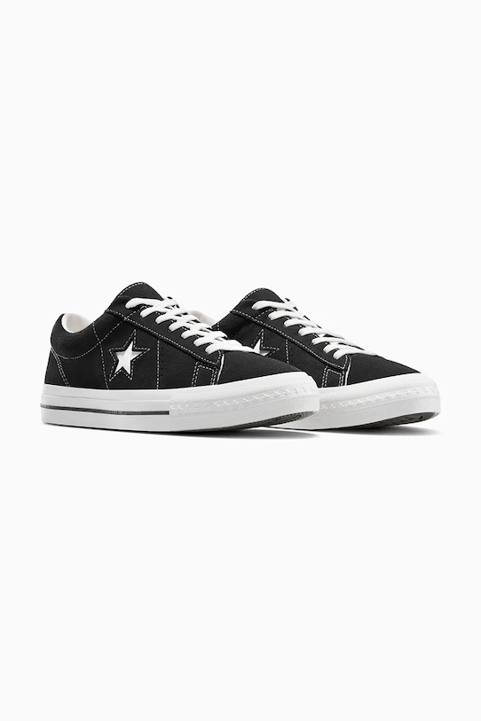 Converse suede trainers One Star 95 A14711C black SS25