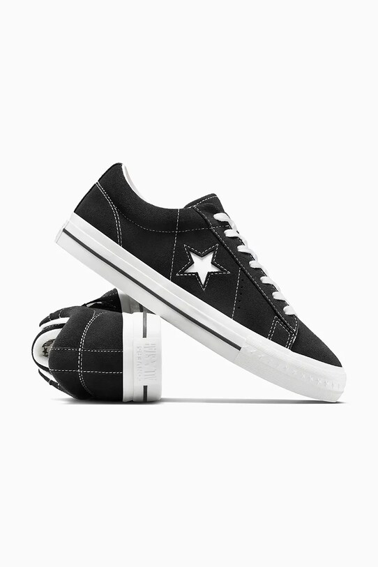 Converse trampki zamszowe One Star 95 czarny A14711C