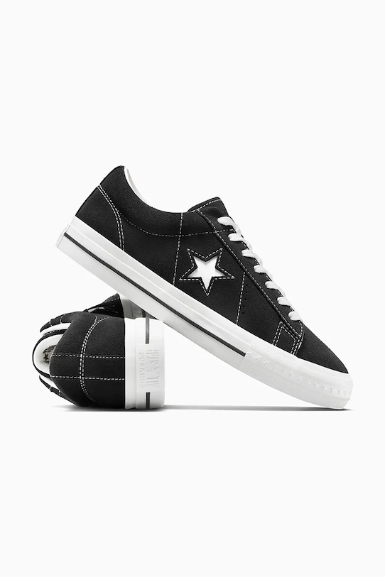 Converse suede trainers One Star 95 black A14711C