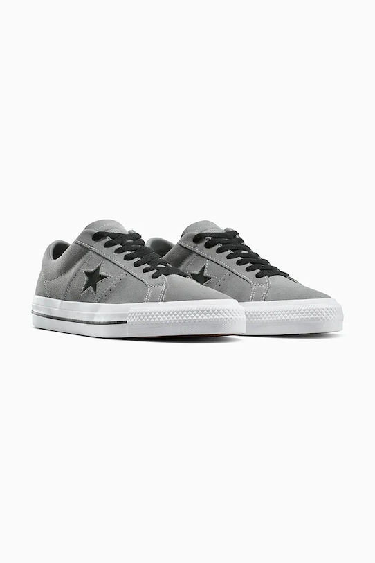 Converse suede trainers One Star Pro A11923C gray SS25