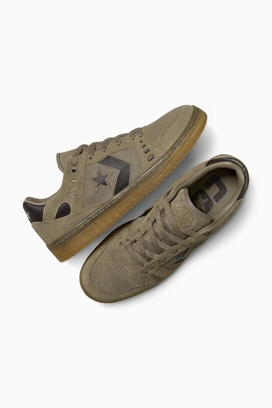 Converse sneakers din piele întoarsă Cons As-1 Pro Leather Gum Sole A11920C