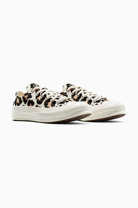 Converse tenisówki Chuck 70 Leopard A14946C beżowy SS25