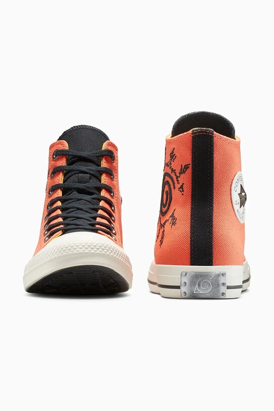 Obuwie Converse trampki Converse x Naruto Chuck Taylor All Star A14836C pomarańczowy