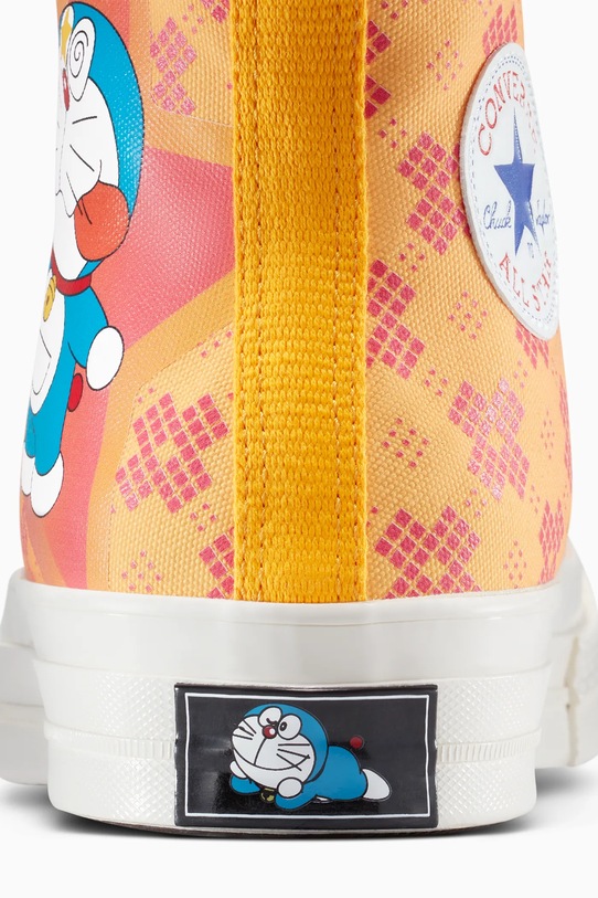 Converse trampki Converse x Doraemon Chuck 70 A15790C pomarańczowy