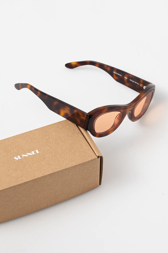 Sunnei ochelari de soare maro MACCXEYW006