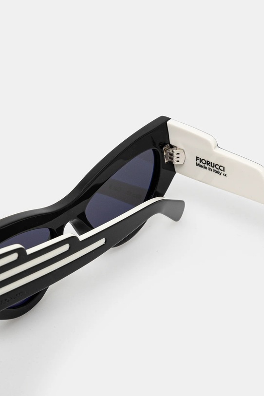 Akcesoria Fiorucci okulary przeciwsłoneczne Wing U01FPASU132AC03BK01 czarny