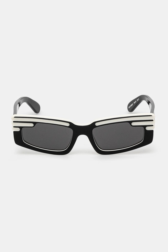 Fiorucci okulary przeciwsłoneczne Rectangular Wing U01FPASU134AC03BK01 czarny SS25