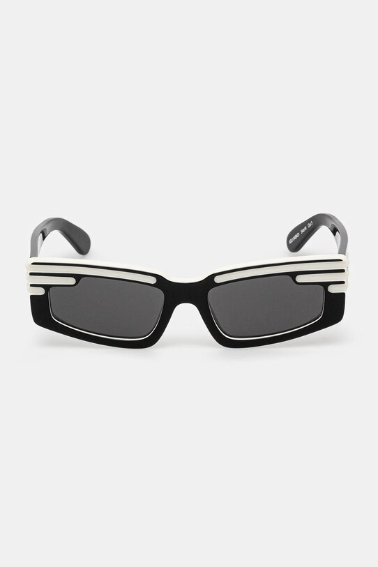 Fiorucci okulary przeciwsłoneczne Rectangular Wing U01FPASU134AC03BK01 czarny SS25