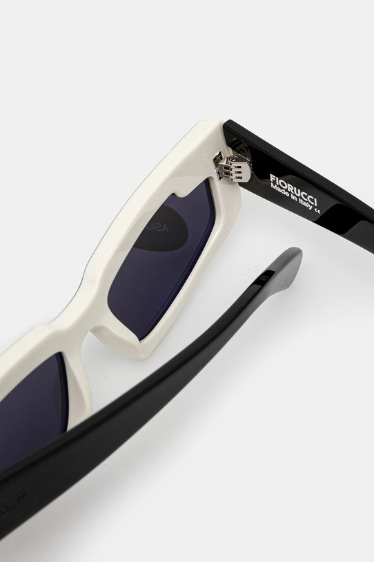 Akcesoria Fiorucci okulary przeciwsłoneczne Rectangular Wing U01FPASU134AC03BK01 czarny