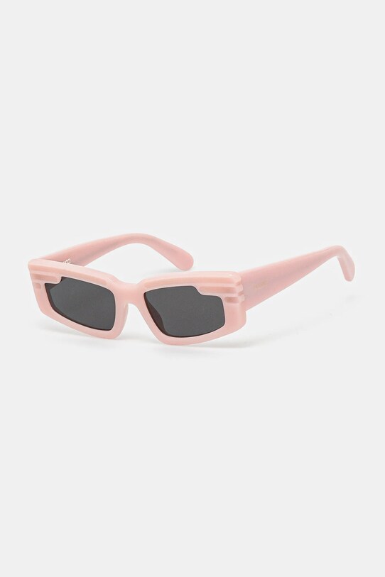 Слънчеви очила Fiorucci Rectangular Wing едноцветни розов U01FPASU134AC03PN02