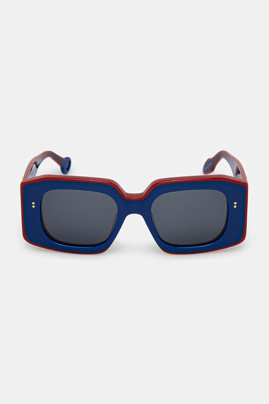 JW Anderson okulary przeciwsłoneczne Jwa01 Bumper EW0001.FA0426.807 niebieski SS25