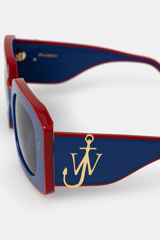 Akcesoria JW Anderson okulary przeciwsłoneczne Jwa01 Bumper EW0001.FA0426.807 niebieski