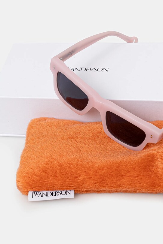 Слънчеви очила JW Anderson Jwa02 Rectangle розов EW0005.FA0426.300