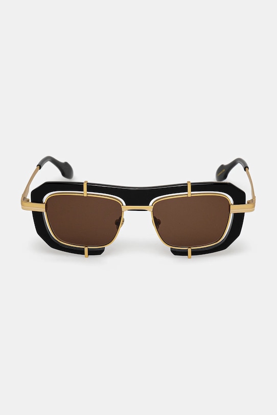 JW Anderson okulary przeciwsłoneczne Jwa03 Geometric EW0008.FA0426.999 czarny SS25