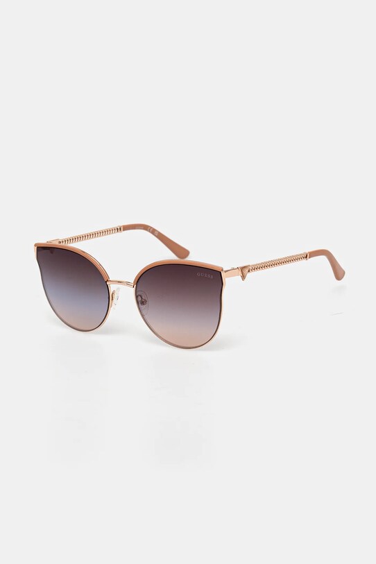 Солнцезащитные очки Guess однотонная с деталью оранжевый GF6092.28T