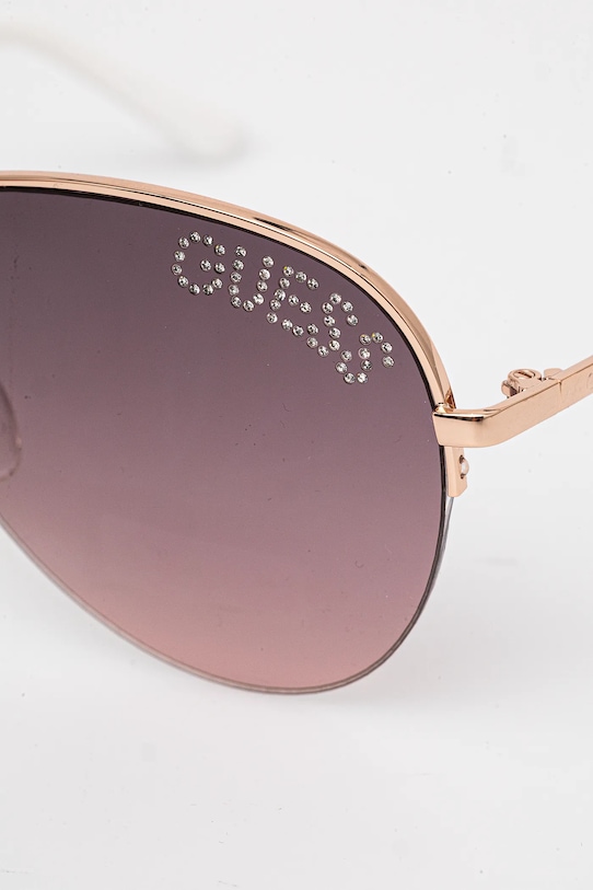 Γυαλιά ηλίου Guess χρυσαφί GF6126.28T