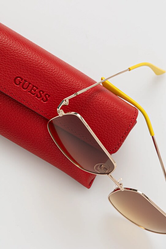 Akcesoria Guess okulary przeciwsłoneczne GU7906.H.32F złoty